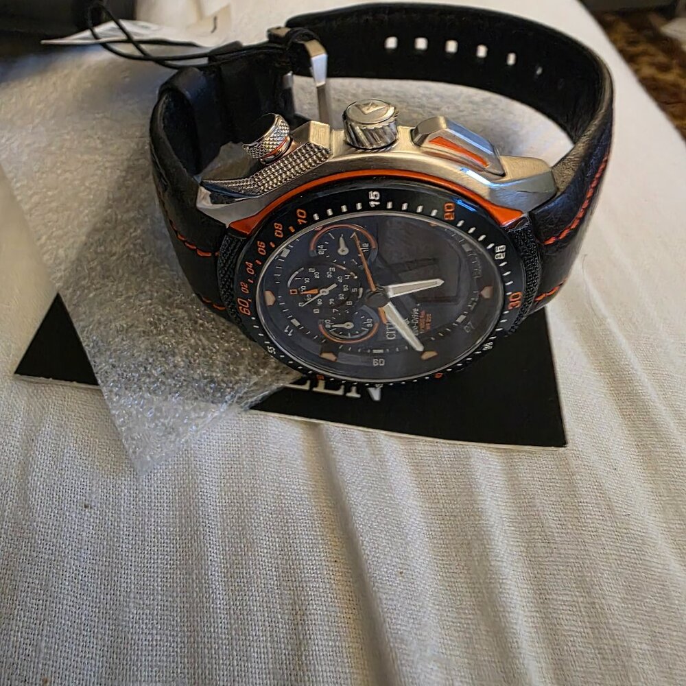 Citizen Eco-Drive Blue Men's Watch - JW013905L NEW